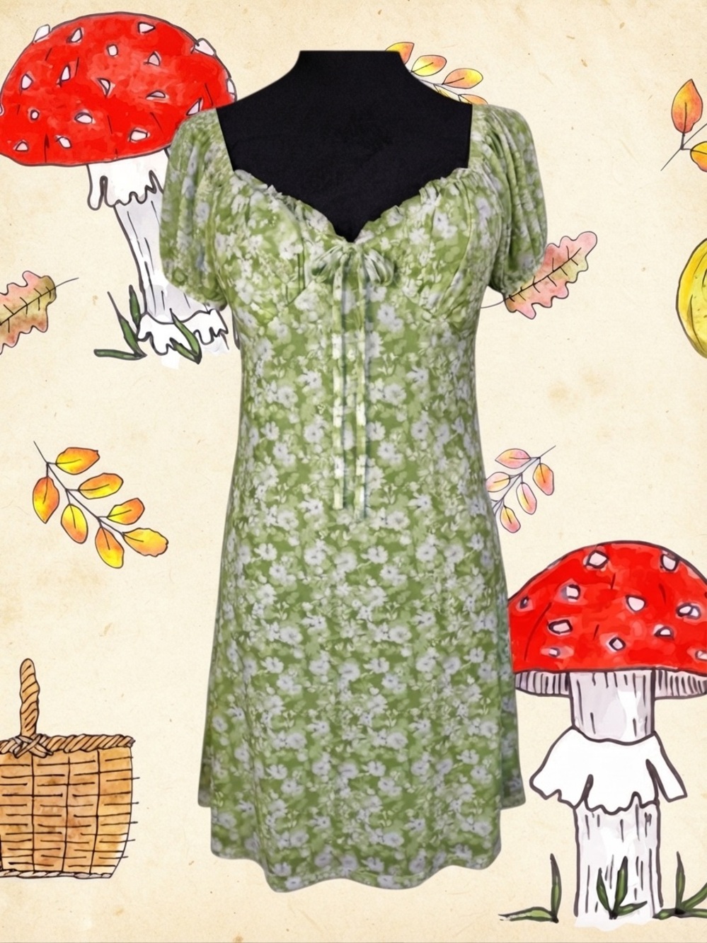 Almost Famous Cottagecore Fairycore Grandmacore Coquette Prairiecore Dress M
